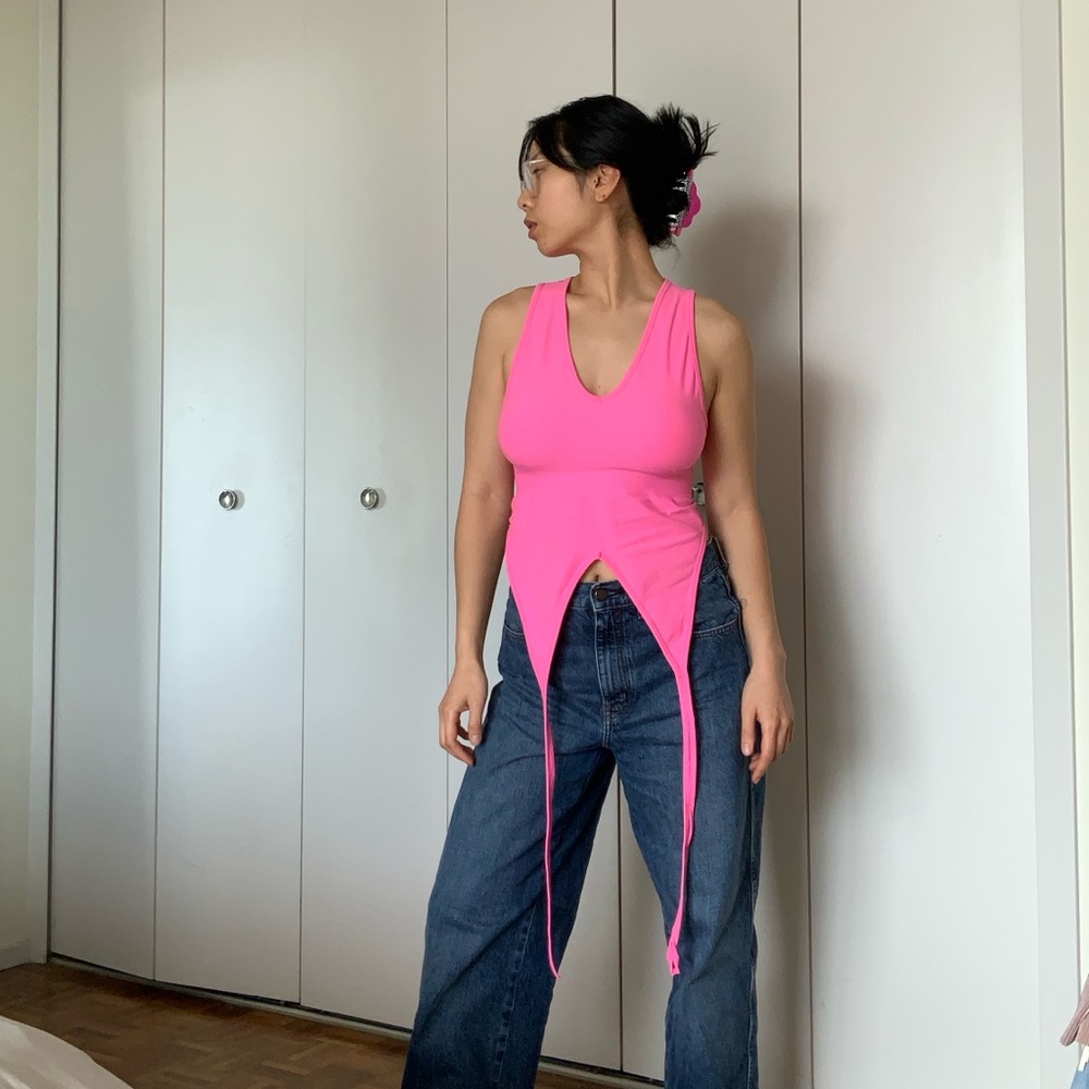 Helmut Lang Sport Bra Tank Top